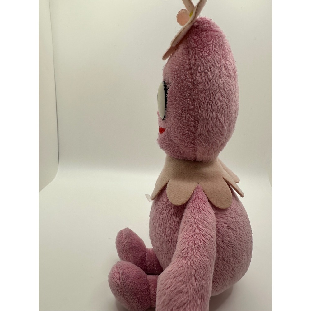 Yo Gabba Gabba Plex Plush Toy Pink Flower Head Toddler Stuffed‎ Animal - Picture 5 of 7